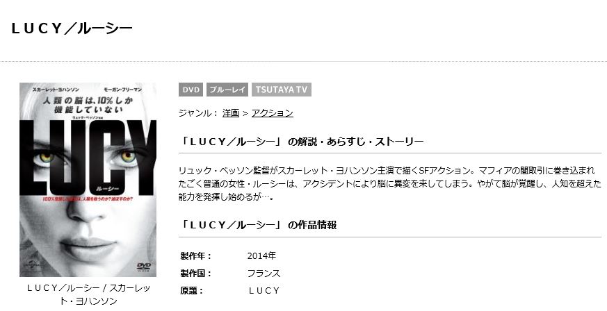 完全版 映画 Lucy ルーシー 吹き替え 字幕 を動画フルで無料視聴する方法 動画 配信比較からpandoraやdailymotionの調査結果も紹介 日本動画視聴の会